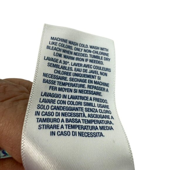 Ralph Lauren Girl's Sz XL (16) Stripes Tie Waist Long Sleeve Dress Cotton NWT - Picture 6 of 6